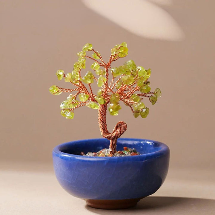 Feng Shui Baum "Heilige Energien" aus Natursteinen