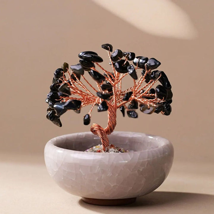 Feng Shui Baum "Heilige Energien" aus Natursteinen