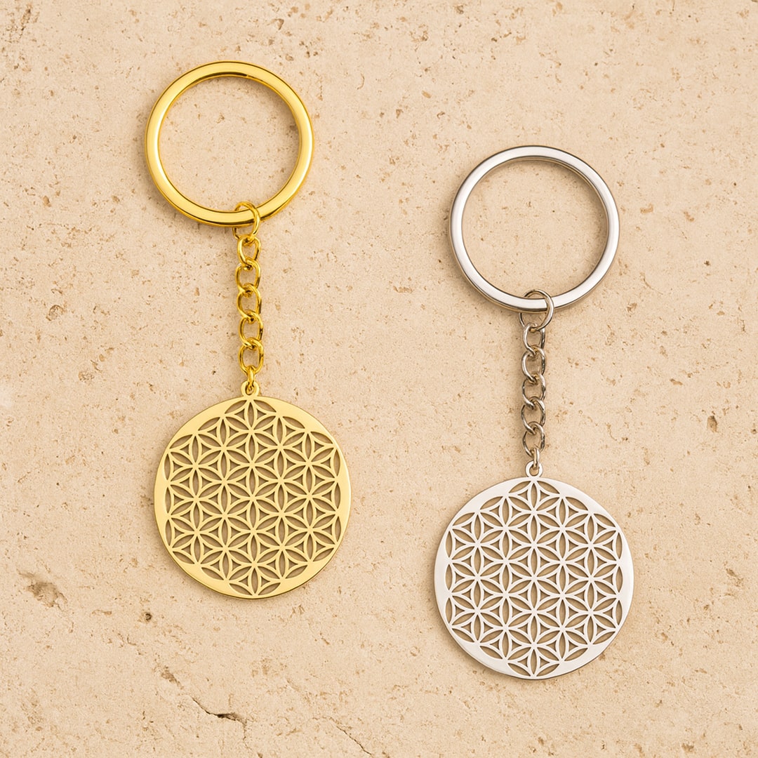 Blume des Lebens – Schlüsselanhänger