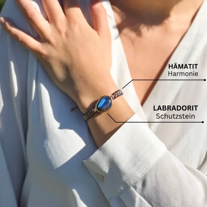 Noire Labradorit - Armband