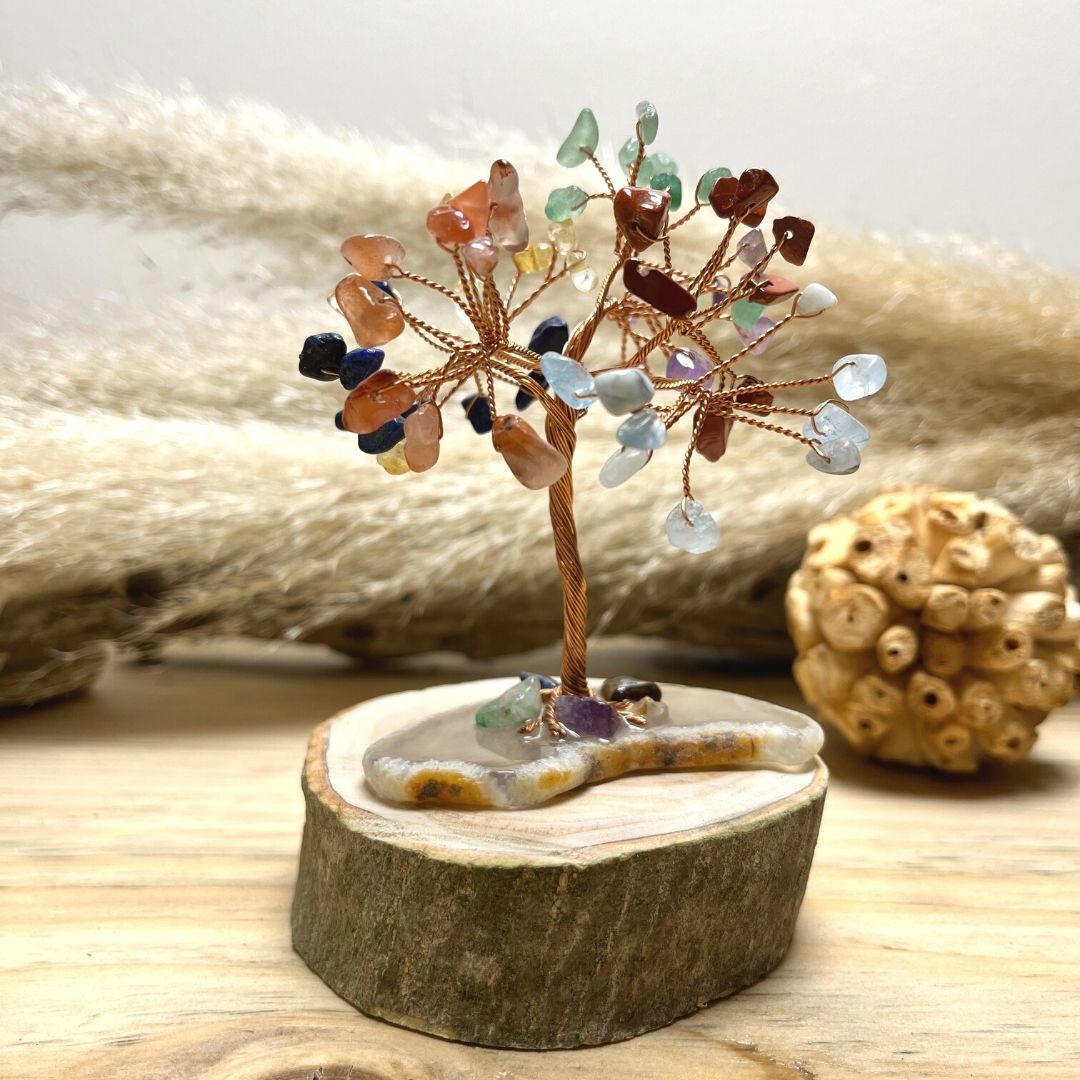 Feng Shui Baum "Harmonie" aus Natursteinen