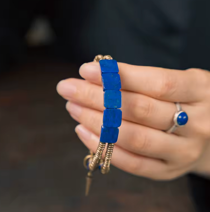 Azure Lapislazuli  Kupfer - Armband