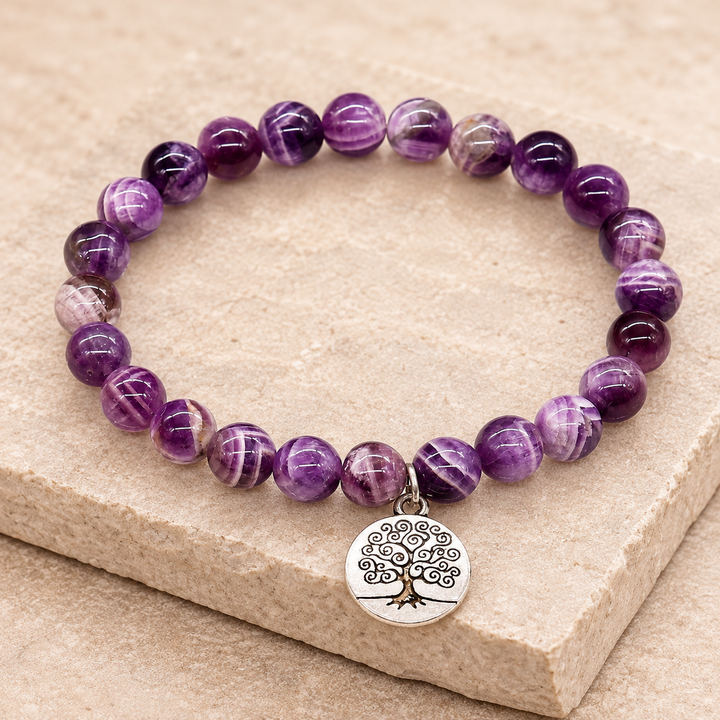 Baum des Lebens Amethyst - Armband