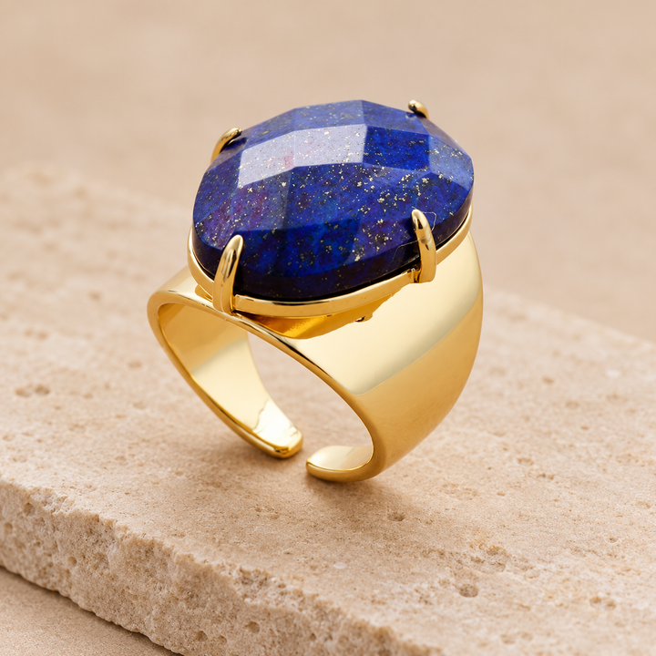 Blauer Lapislazuli - Ring