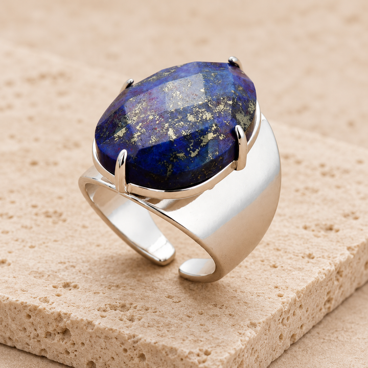 Blauer Lapislazuli - Ring