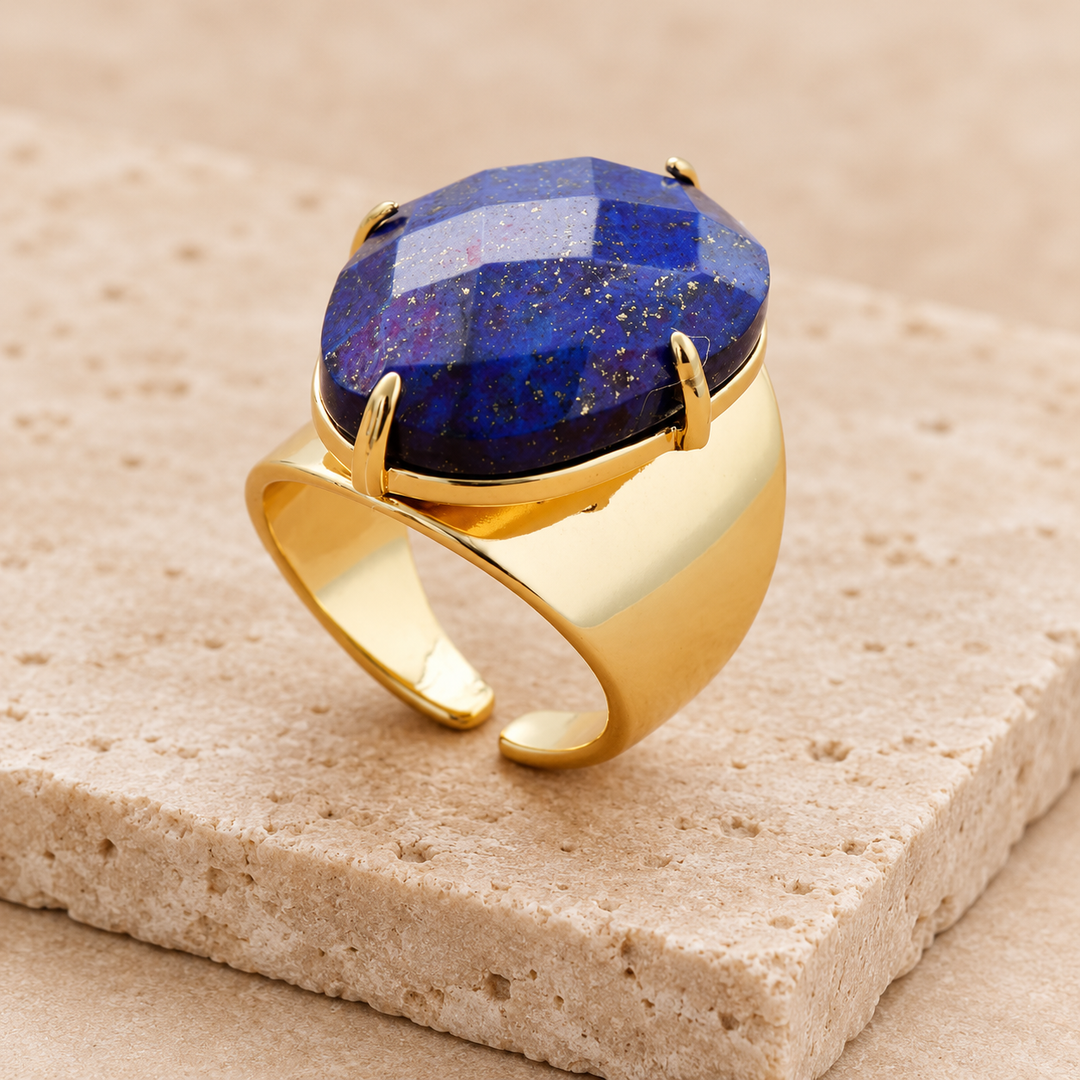 Blauer Lapislazuli - Ring