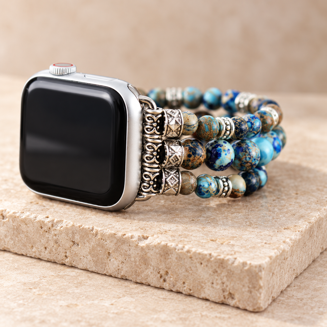 Blue Lilia - Apple Watch Armband