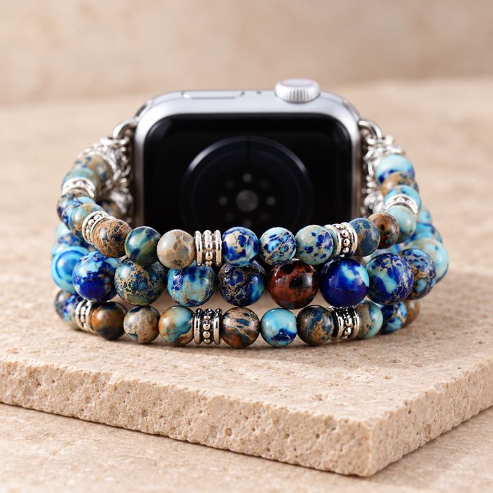 Blue Lilia - Apple Watch Armband