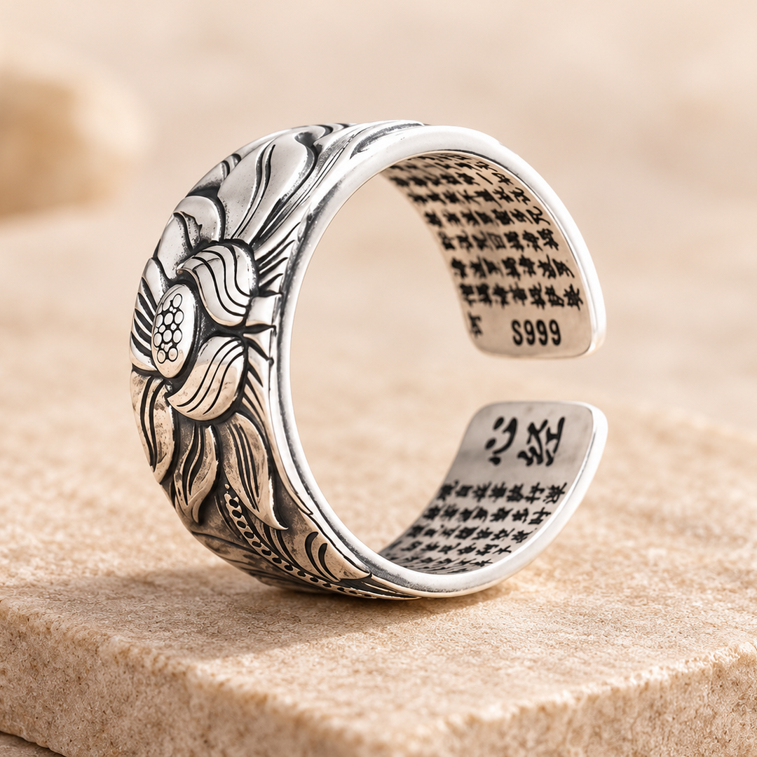 Blüte des Lebens - Ring