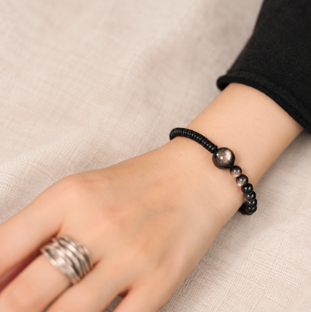 Celestial Obsidian - Armband