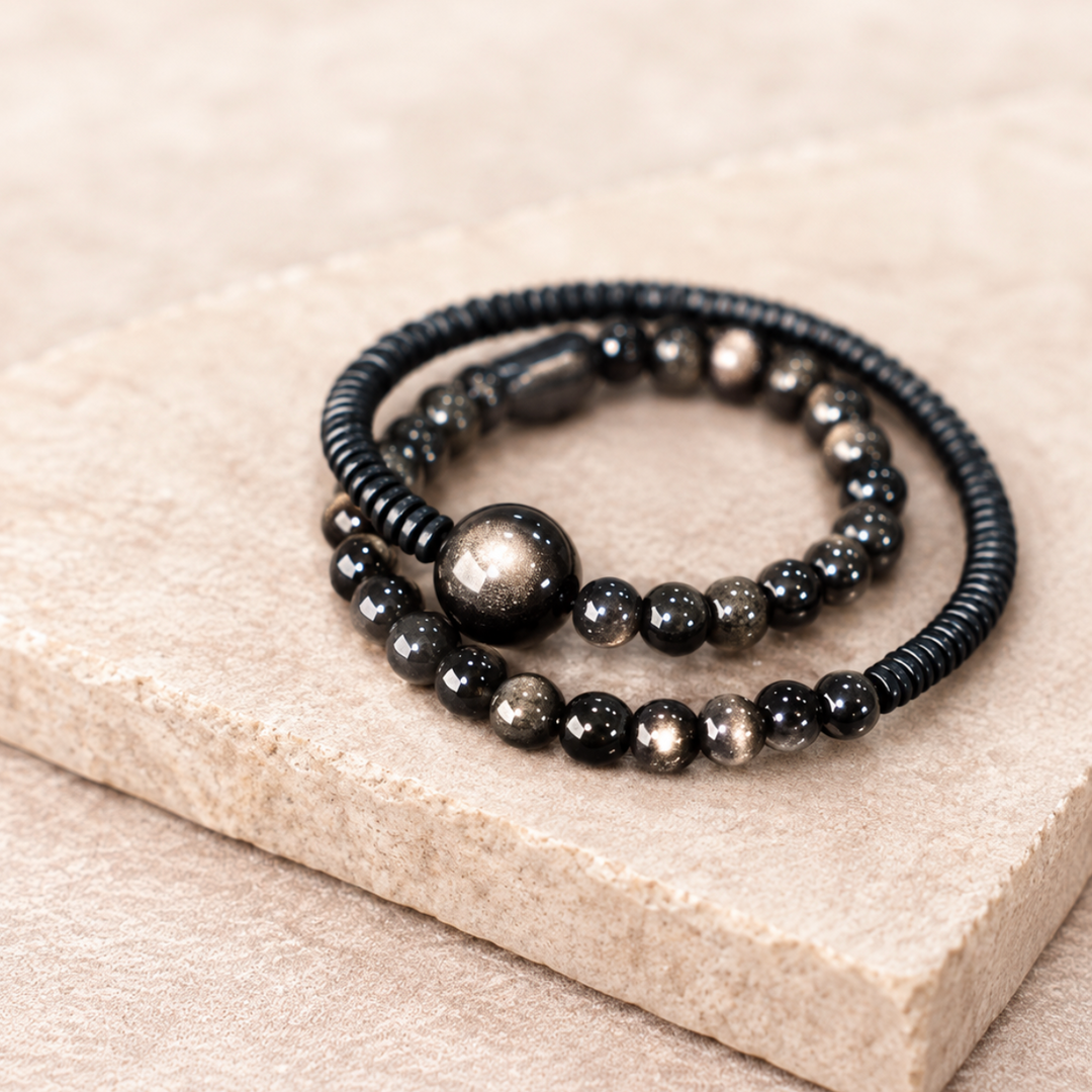Celestial Obsidian Grande - Armband