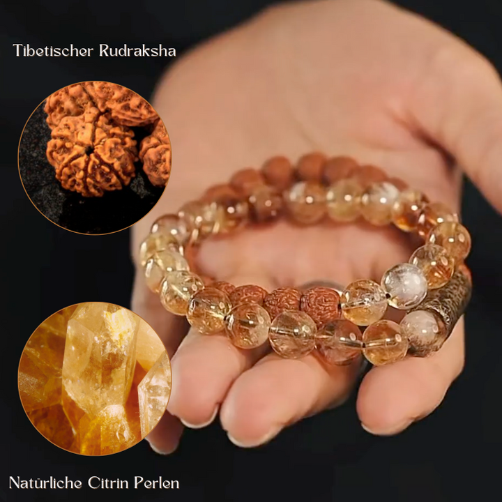 Himalayan Rudraksha Shine - Armband