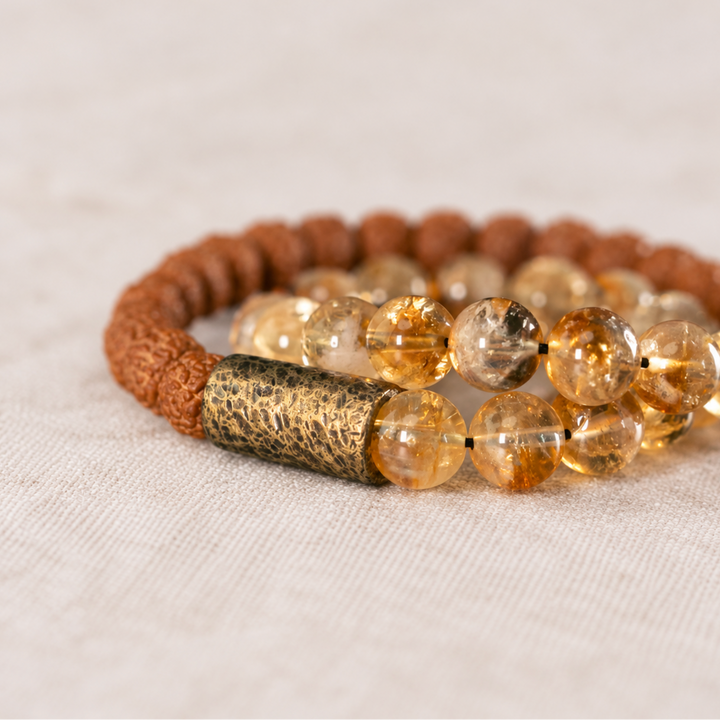 Himalayan Rudraksha Shine - Armband