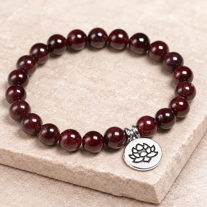 Granat Leidenschaft - Armband