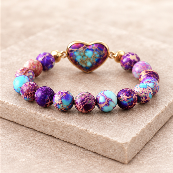 Lilia Jaspis Love - Armband