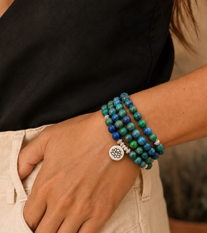 Marine Lapislazuli - Mala Kette