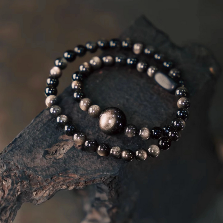 Noire Obsidian - Armband