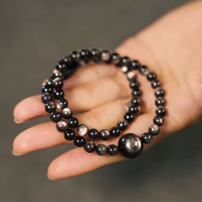 Noire Obsidian - Armband