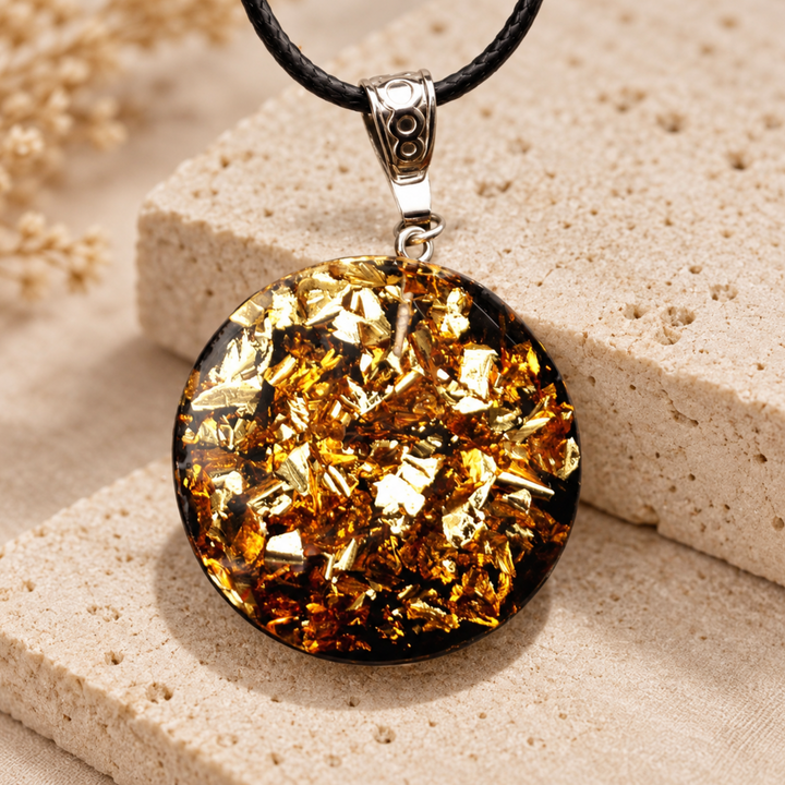 Obsidian Schutz Orgon - Kette