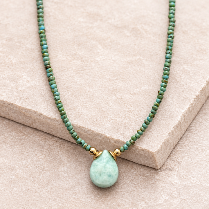 Ocean Amazonit - Kette