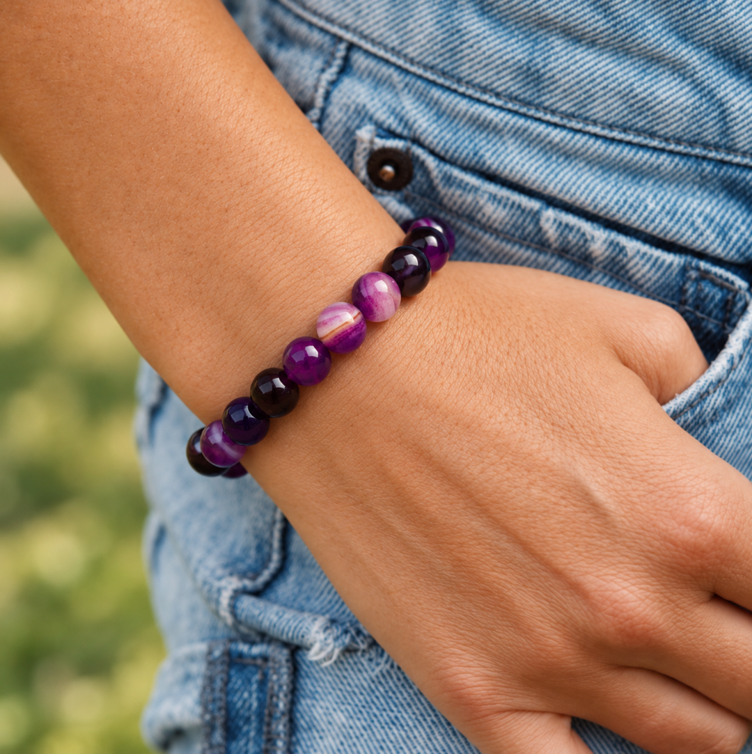 Power Amethyst - Armband