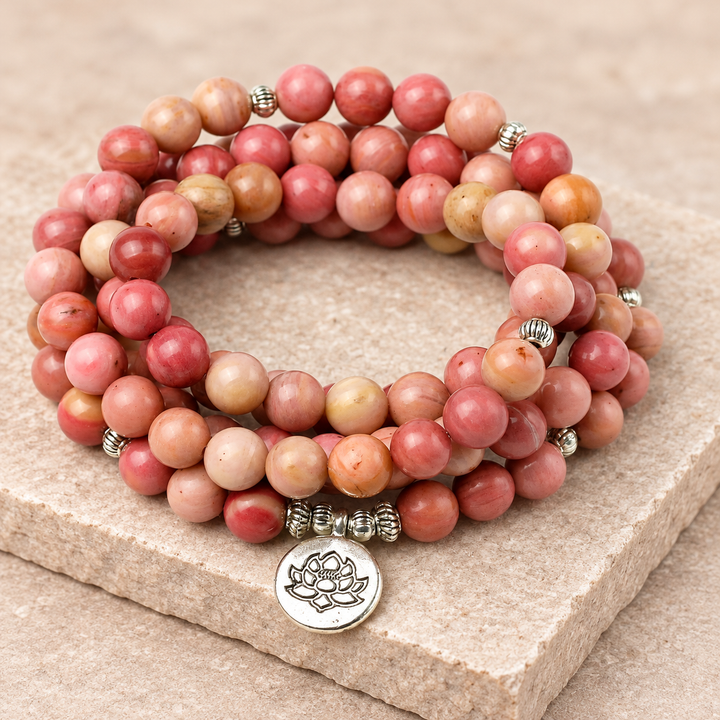 Rhodonit Love - Mala Kette
