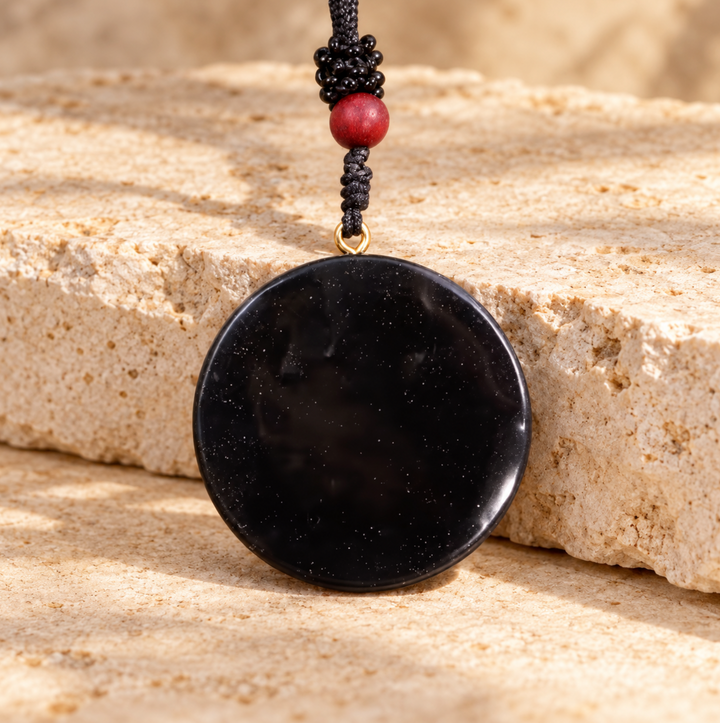 Rote Koralle Orgon Eye – Kette