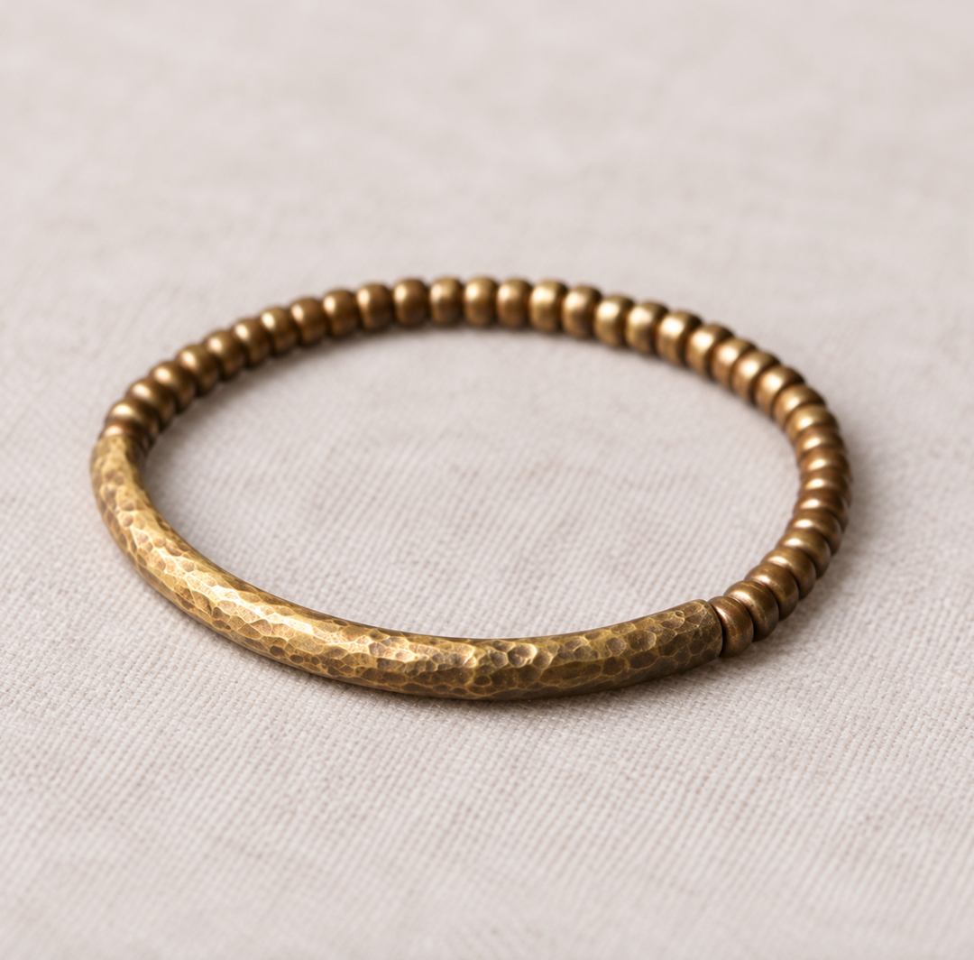 Tigerauge & Kupfer Energie-Armband