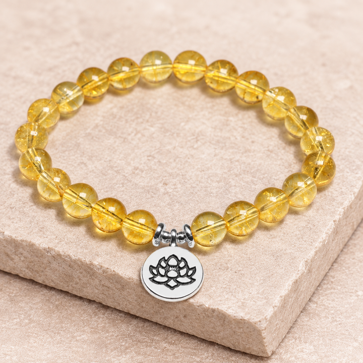 Yellow Citrin - Armband