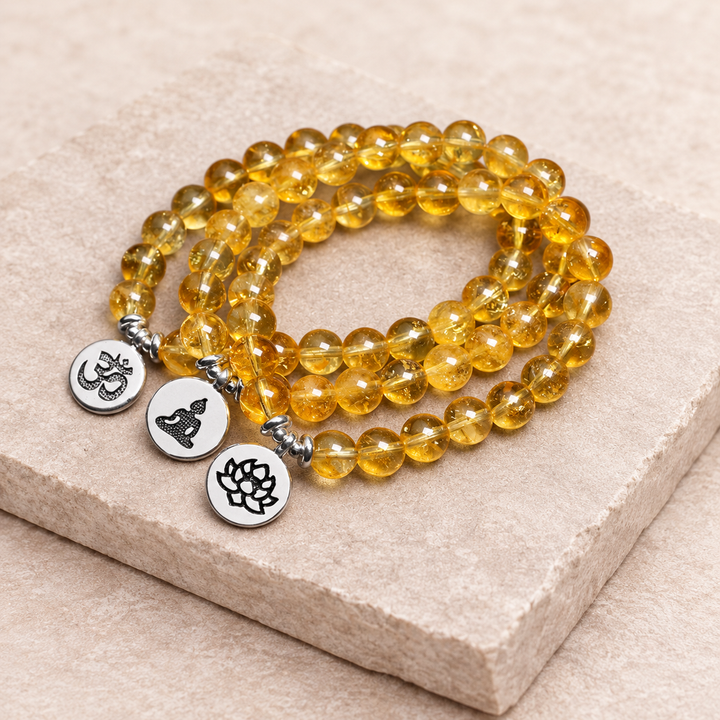 Yellow Citrin - Armband