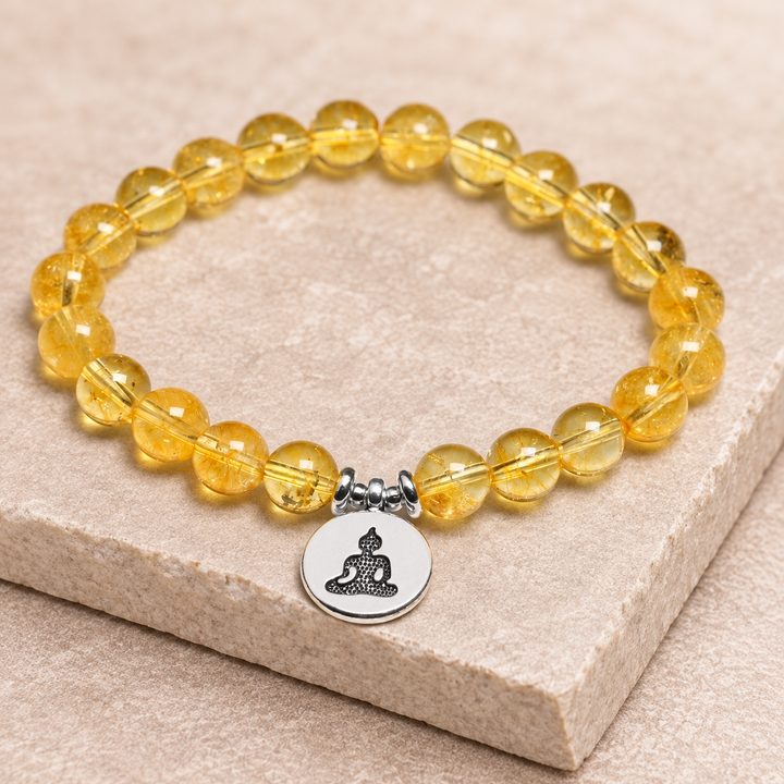 Yellow Citrin - Armband