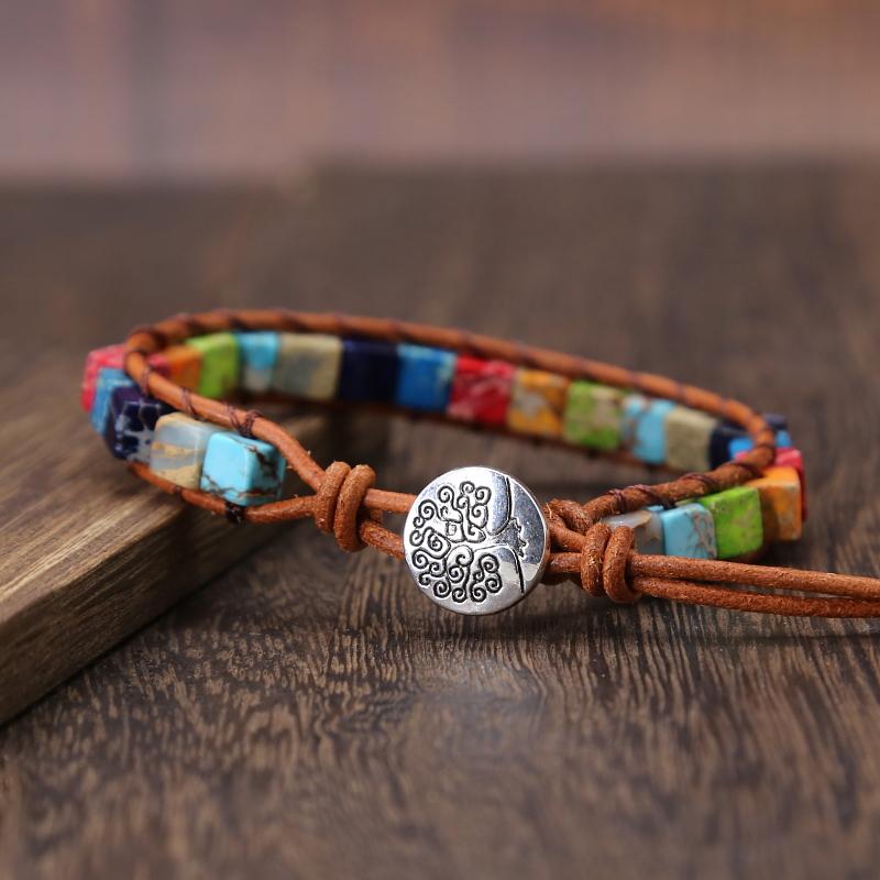 7 Chakra Attractive - Armband - LAMIVA.de - Yoga Schmuck - Spiritualität