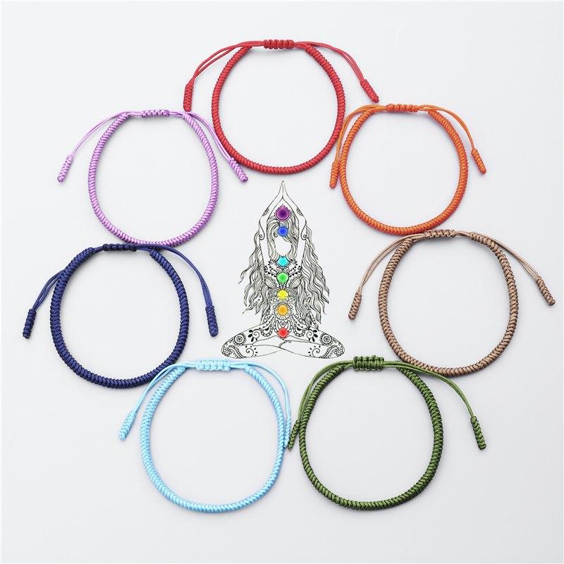 7 Chakra Glücksarmband - Set - LAMIVA.de - Yoga Schmuck - Spiritualität