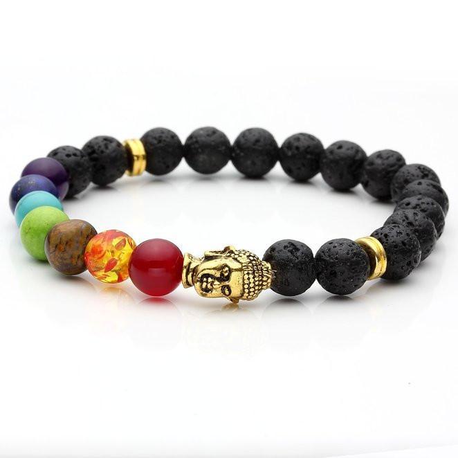 7 Chakra Hamsa - Armband - LAMIVA.de - Yoga Schmuck - Spiritualität