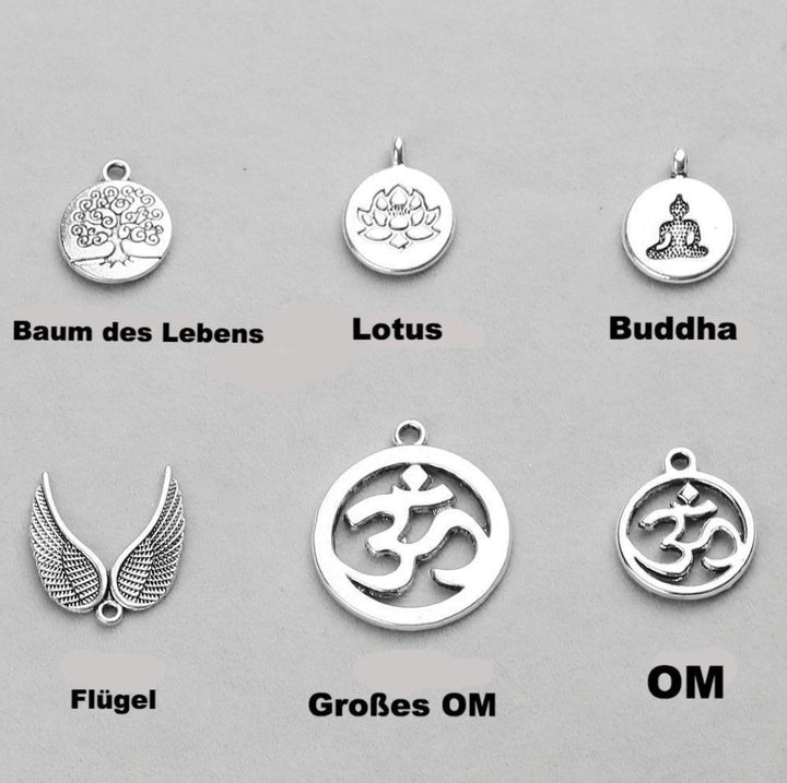 Shiny Amazonit - Mala Kette - LAMIVA.de - Yoga Schmuck - Spiritualität