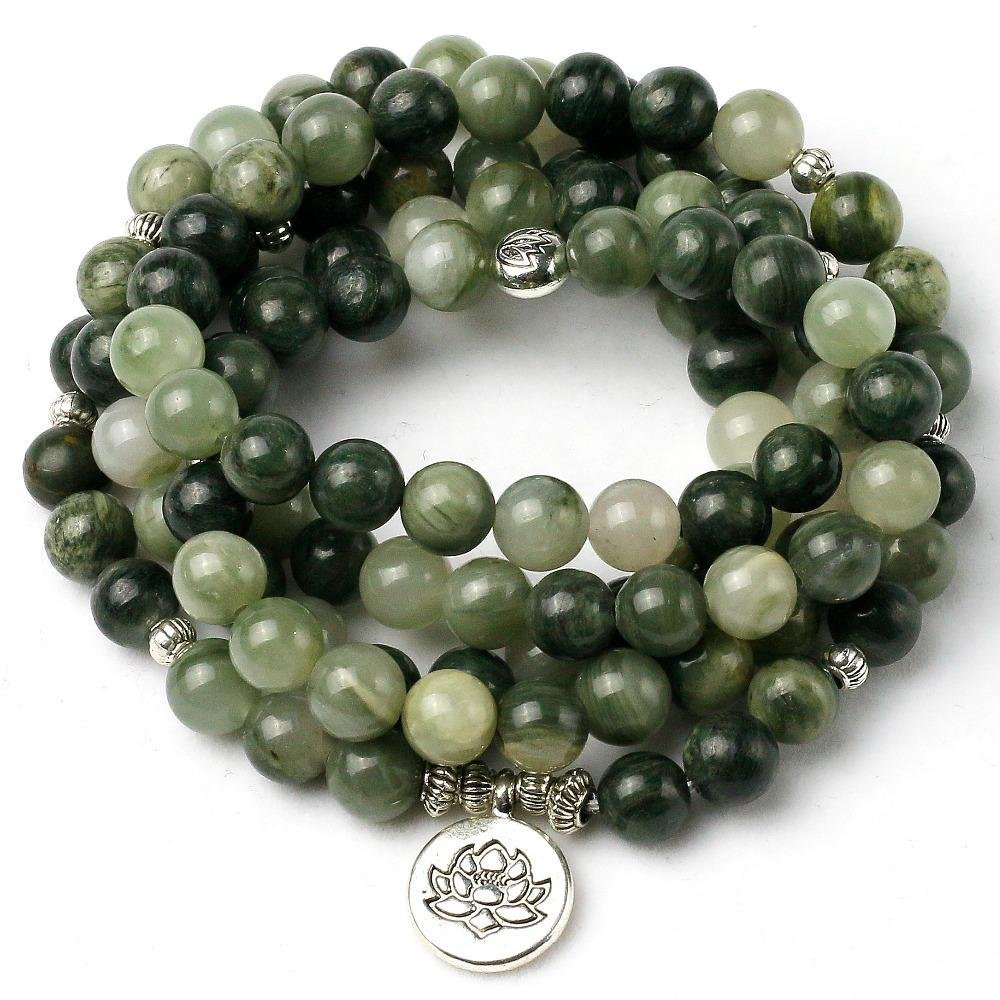 Bali Onyx Beads - Mala Kette - LAMIVA.de - Yoga Schmuck - Spiritualität