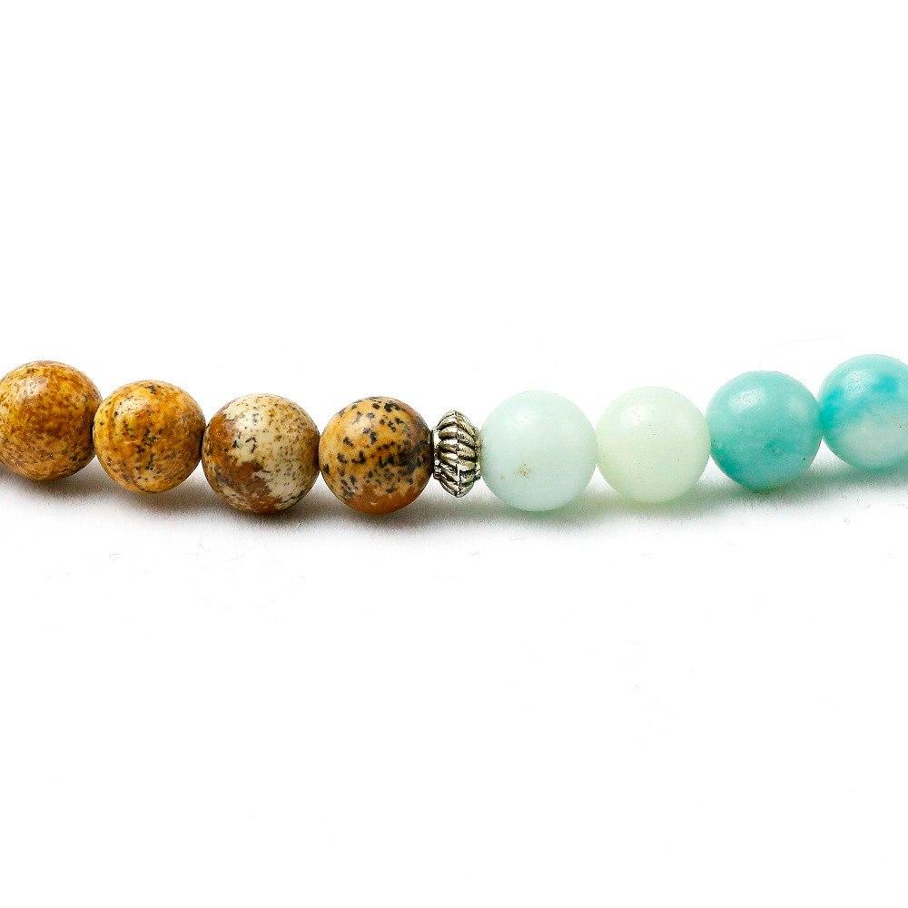Earth Amazonit - Kette - LAMIVA.de - Yoga Schmuck - Spiritualität