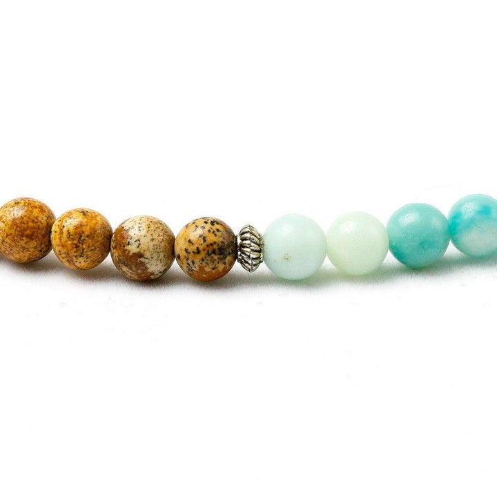 Earth Amazonit - Kette - LAMIVA.de - Yoga Schmuck - Spiritualität