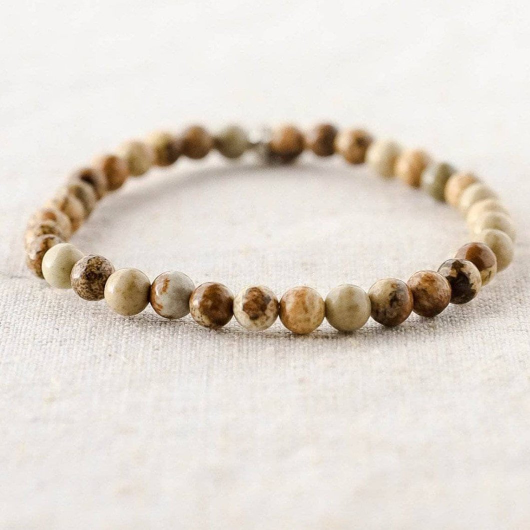 Tricolor Edelstein Mini - Armband Set - LAMIVA.de - Yoga Schmuck - Spiritualität