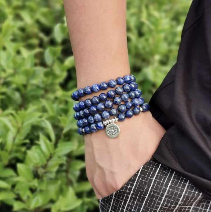 Lapislazuli Power - Kette - LAMIVA.de - Yoga Schmuck - Spiritualität