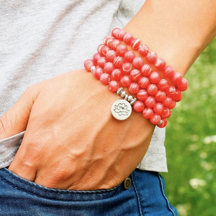 Peach California - Kette - LAMIVA.de - Yoga Schmuck - Spiritualität