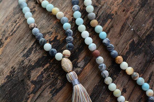 Amazonit Iconic - Halskette - LAMIVA.de - Yoga Schmuck - Spiritualität