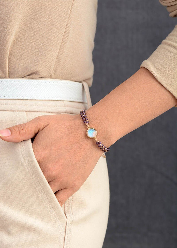 Amethyst Opal - Armband - LAMIVA.de