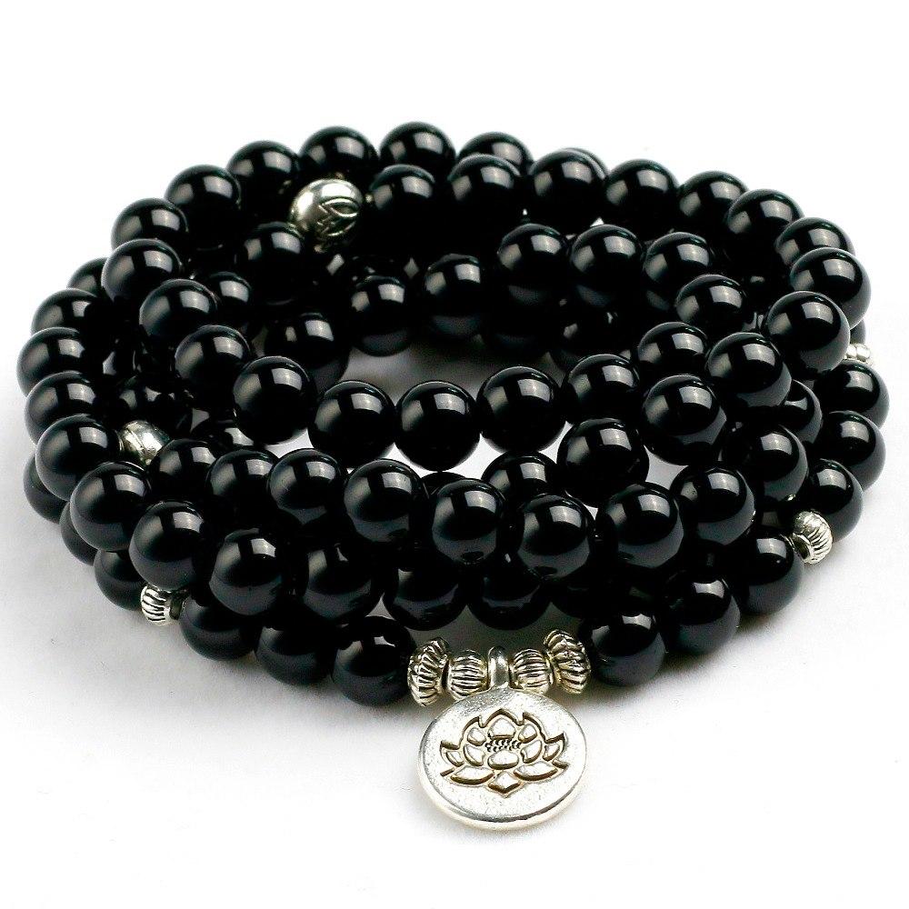 Black Stability Onyx - Mala Kette