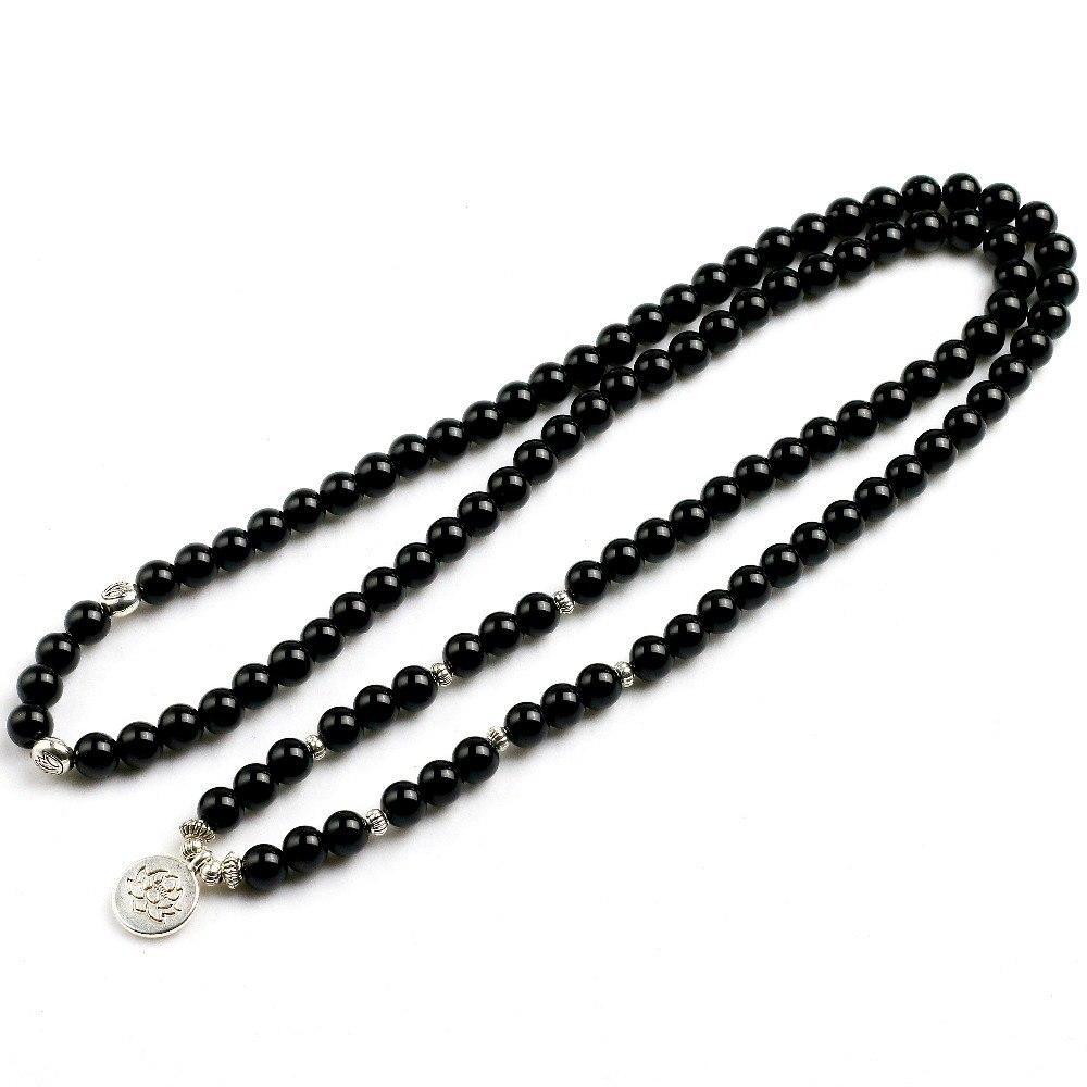 Art Onyx - Mala Kette - LAMIVA.de - Yoga Schmuck - Spiritualität