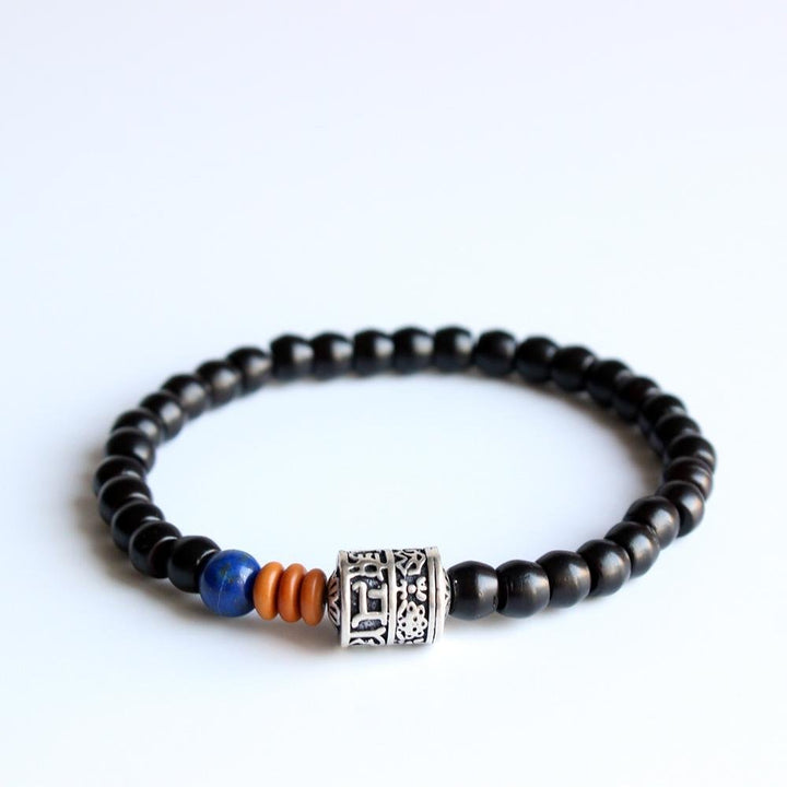 Black Mantra Neverful- Armband - LAMIVA.de - Yoga Schmuck - Spiritualität