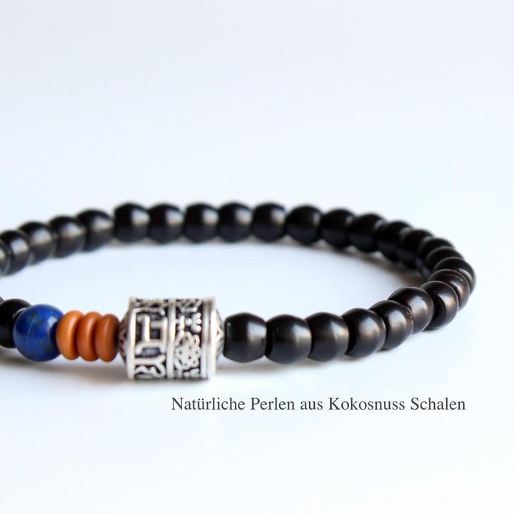 Black Mantra Neverful- Armband - LAMIVA.de - Yoga Schmuck - Spiritualität