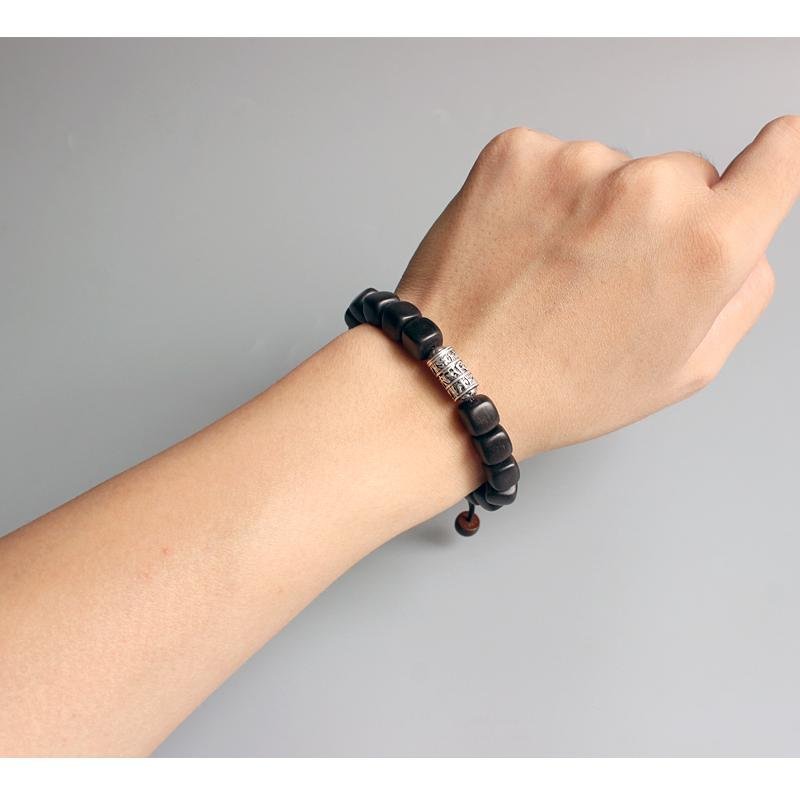 Black Red Wood - Armband - LAMIVA.de - Yoga Schmuck - Spiritualität