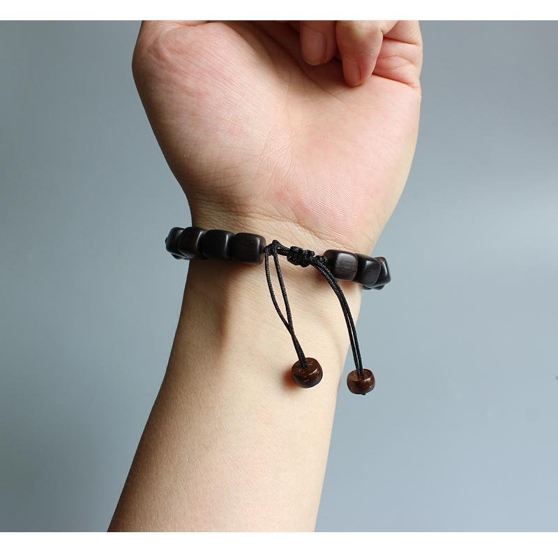 Black Red Wood - Armband - LAMIVA.de - Yoga Schmuck - Spiritualität