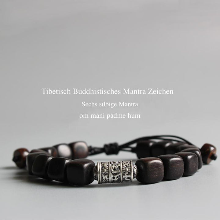 Black Red Wood - Armband - LAMIVA.de - Yoga Schmuck - Spiritualität